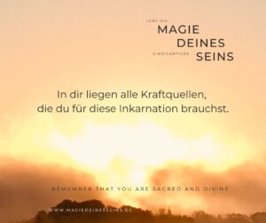 Alles ist in dir