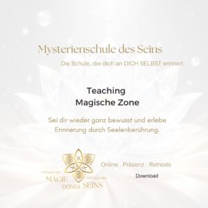 Magische Zone Audio Teaching Session