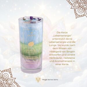 Lebensenergie Hildegard von Bingen Kerze